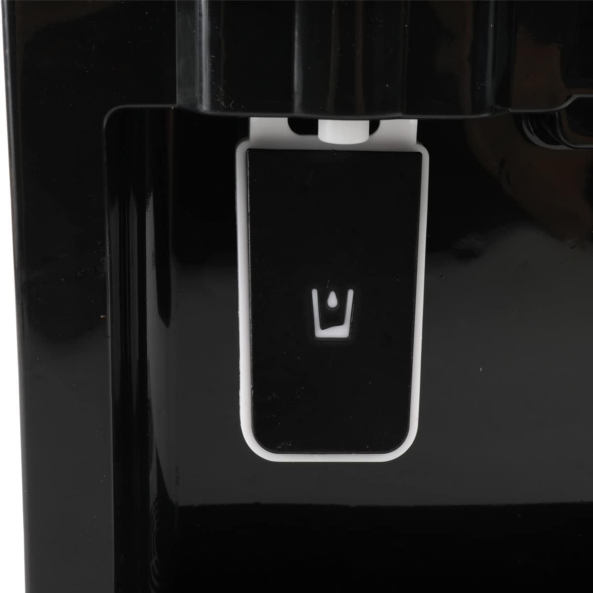 Top Loading Water Cooler Water Dispenser Countertop Water Cooler Dispenser- Hot Cold and Room Temperature Water, Holds 1.2 to 5 Gallon Bottles for Home/Office/Dormitory Use